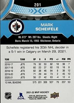 2021-22 Upper Deck MVP - Ice Battles #201 Mark Scheifele Back