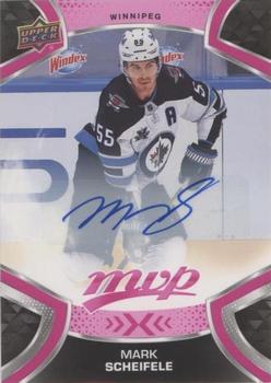 2021-22 Upper Deck MVP - Autographs Magenta #201 Mark Scheifele Front