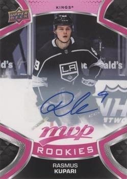 2021-22 Upper Deck MVP - Autographs Magenta #247 Rasmus Kupari Front