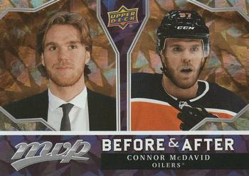 2021-22 Upper Deck MVP - Before and After #BA-2 Connor McDavid Front