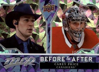 2021-22 Upper Deck MVP - Before and After #BA-4 Carey Price Front