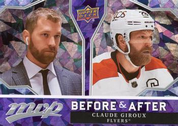 2021-22 Upper Deck MVP - Before and After #BA-17 Claude Giroux Front