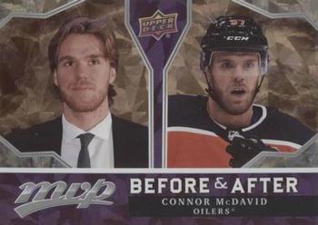 2021-22 Upper Deck MVP - Before and After Gold #BA-2 Connor McDavid Front