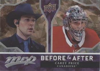 2021-22 Upper Deck MVP - Before and After Gold #BA-4 Carey Price Front