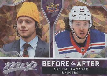 2021-22 Upper Deck MVP - Before and After Gold #BA-8 Artemi Panarin Front
