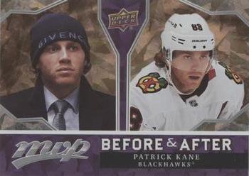 2021-22 Upper Deck MVP - Before and After Gold #BA-13 Patrick Kane Front