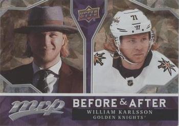 2021-22 Upper Deck MVP - Before and After Gold #BA-19 William Karlsson Front