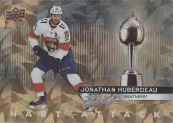 2021-22 Upper Deck MVP - Hart Attack Gold #HA-5 Jonathan Huberdeau Front