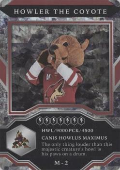 2021-22 Upper Deck MVP - Mascots Gaming Sparkle #M-2 Howler the Coyote Front