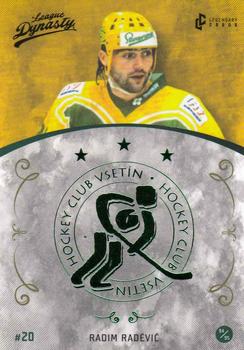 2021 Legendary Cards League Dynasty Vsetín #009 Radim Radevic Front