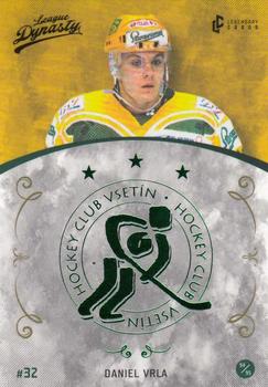 2021 Legendary Cards League Dynasty Vsetín #023 Daniel Vrla Front