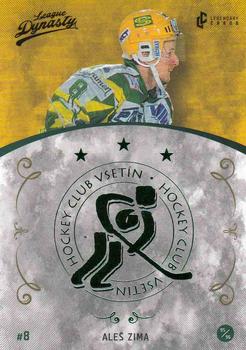 2021 Legendary Cards League Dynasty Vsetín #048 Ales Zima Front