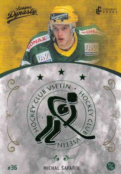 2021 Legendary Cards League Dynasty Vsetín #102 Michal Safarik Front