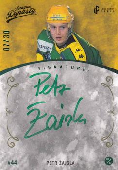 2021 Legendary Cards League Dynasty Vsetín - Autograph #153 Petr Zajgla Front