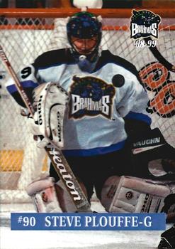 1998-99 Roox Fort Worth Brahmas (WPHL) #901033T Steve Plouffe Front
