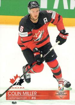 2021 IIHF World Hockey Championship Team Canada #4 Colin Miller Front