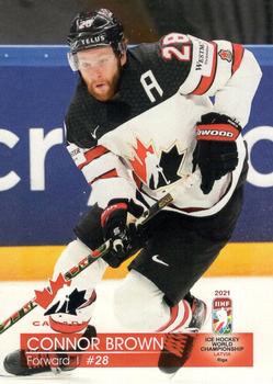 2021 IIHF World Hockey Championship Team Canada #10 Connor Brown Front