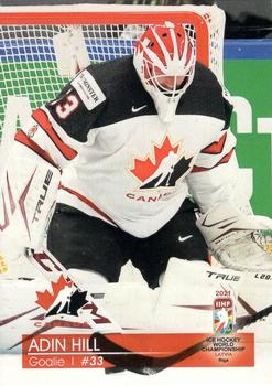 2021 IIHF World Hockey Championship Team Canada #13 Adin Hill Front
