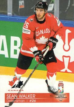 2021 IIHF World Hockey Championship Team Canada #15 Sean Walker Front
