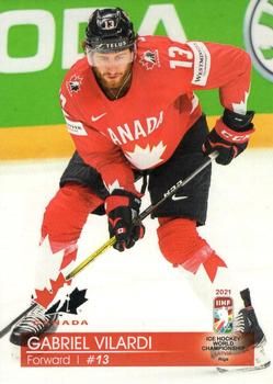 2021 IIHF World Hockey Championship Team Canada #16 Gabriel Vilardi Front