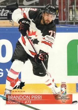 2021 IIHF World Hockey Championship Team Canada #21 Brandon Pirri Front