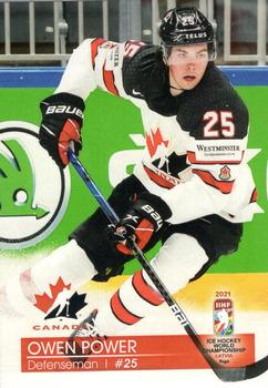 2021 IIHF World Hockey Championship Team Canada #22 Owen Power Front