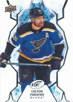 2021-22 Upper Deck Ice #95 Colton Parayko Front