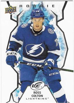 2021-22 Upper Deck Ice #147 Ross Colton Front