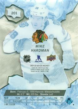 2021-22 Upper Deck Ice #201 Mike Hardman Back