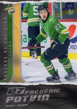 2021-22 Extreme Val-d'Or Foreurs (QMJHL) #8 Frederic Potvin Front