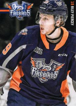 2019-20 Flint Firebirds (OHL) #3 Riley Piercey Front