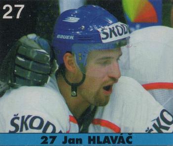 1998-99 Czech Pexeso Serie 2 #27 Jan Hlavac Front
