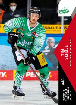 2021-22 Playercards (DEL) #DEL-060 Tim Schüle Front