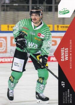 2021-22 Playercards (DEL) #DEL-069 Daniel Weiss Front