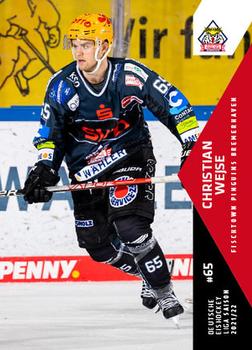 2021-22 Playercards (DEL) #DEL-093 Christian Wejse Front