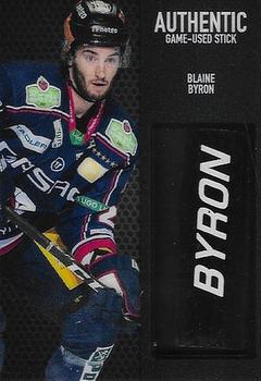 2021-22 Playercards (DEL) - Sticks #DEL-SC02 Blaine Byron Front