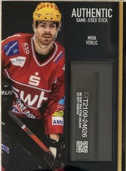 2021-22 Playercards (DEL) - Sticks #DEL-SC04 Miha Verlic Front