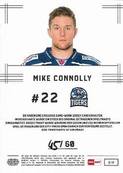 2021-22 Playercards (DEL) - Jerseys #JC-14 Mike Connolly Back