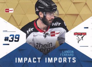 2021-22 Playercards (DEL) - Impact Imports #DEL-II08 Landon Ferraro Front
