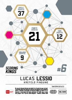 2021-22 Playercards (DEL) - Scoring Kings #DEL-SK-09 Lucas Lessio Back