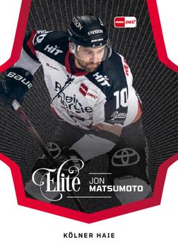 2021-22 Playercards (DEL) - Elite #DEL-EL08 Jon Matsumoto Front