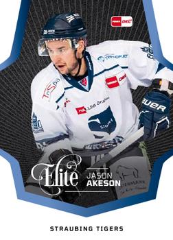 2021-22 Playercards (DEL) - Elite #DEL-EL14 Jason Akeson Front