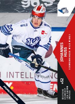2021-22 Playercards (DEL) - Promos #PROMO-13 Johannes Huss Front