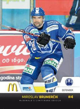 2010-11 Erste Bank Eishockey Liga - McDonald’s Edition #McD-003 Miroslav Brumercik Front