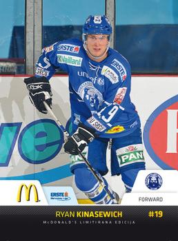 2010-11 Erste Bank Eishockey Liga - McDonald’s Edition #McD-010 Ryan Kinasewich Front
