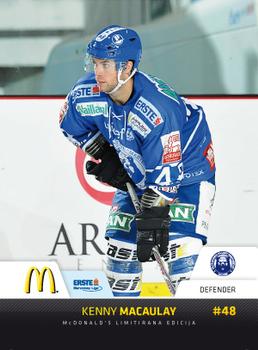 2010-11 Erste Bank Eishockey Liga - McDonald’s Edition #McD-018 Kenny Macaulay Front