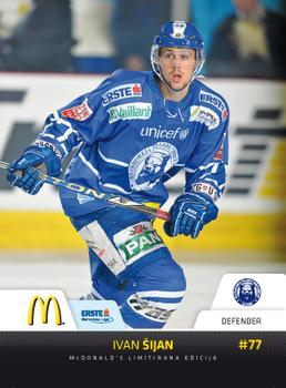 2010-11 Erste Bank Eishockey Liga - McDonald’s Edition #McD-020 Ivan Sijan Front