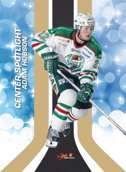 2010-11 HockeyAllsvenskan - Center Spotlight #ALLS-CS09 Adam Hobson Front