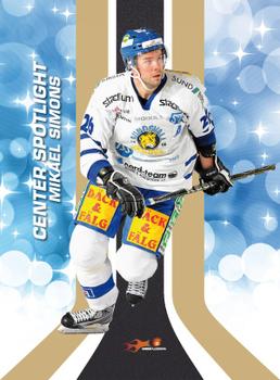 2010-11 HockeyAllsvenskan - Center Spotlight #ALLS-CS10 Mikael Simons Front