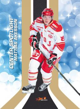 2010-11 HockeyAllsvenskan - Center Spotlight #ALLS-CS12 Mattias Akesson Front